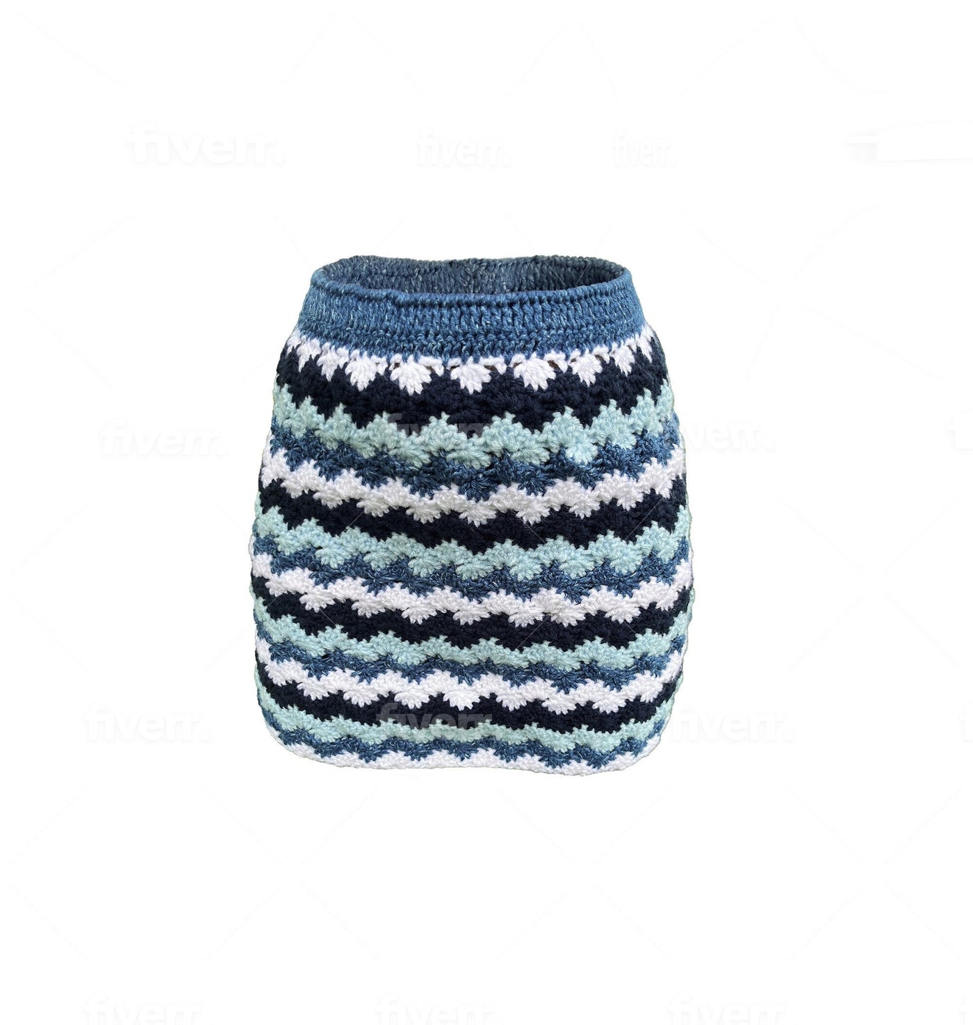 Crown Mini Skirt Crochet Pattern