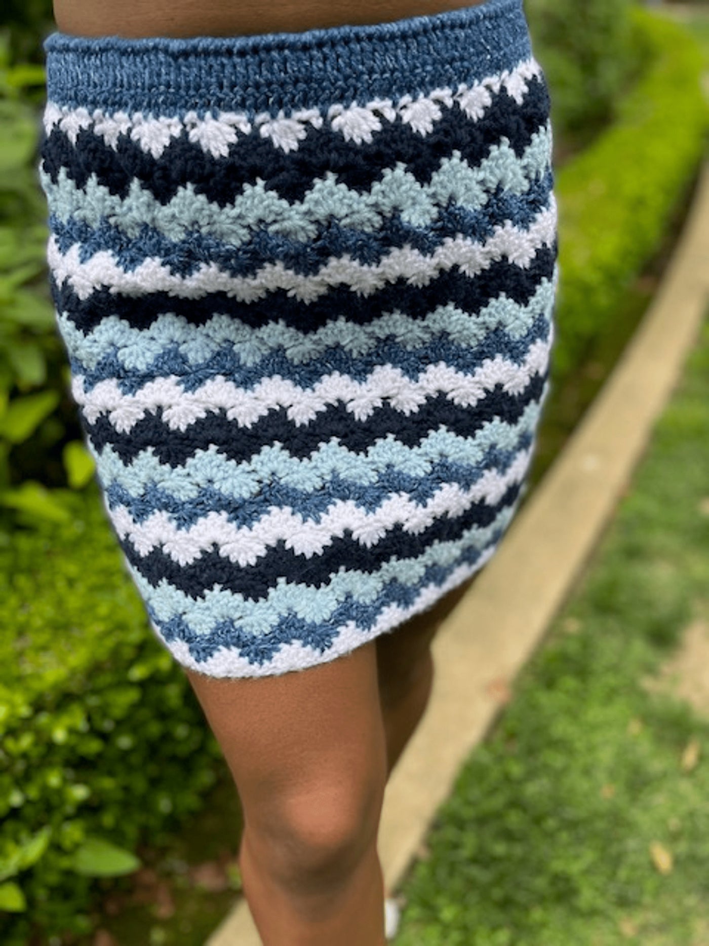 Crown Mini Skirt Crochet Pattern