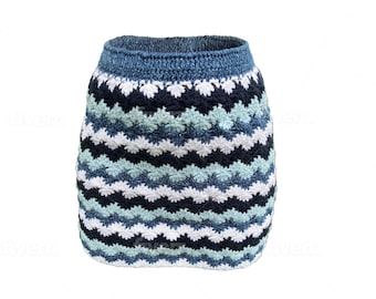 Crown Mini Skirt Crochet Pattern