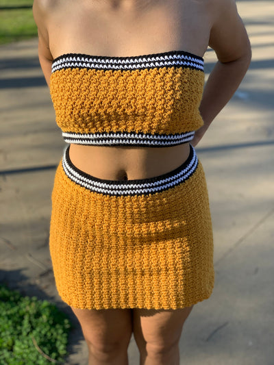 Lemon Zest 2-Piece Set Crochet Pattern