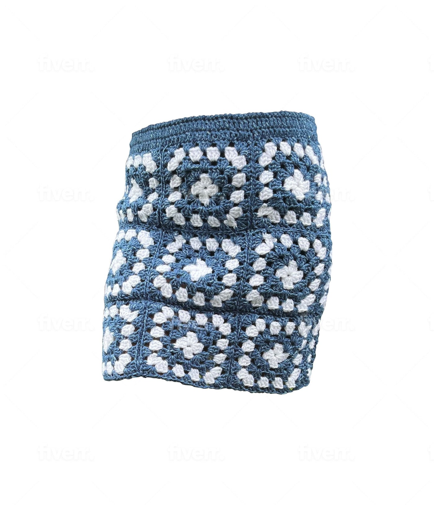 Festival Granny Square Skirt Crochet Pattern