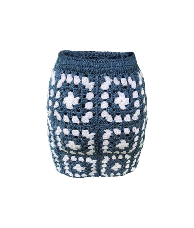 Festival Granny Square Skirt Crochet Pattern