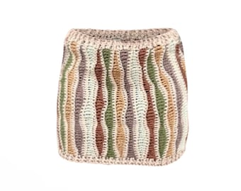 Safari Mini Skirt Crochet Pattern