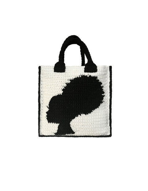 Silhouette Sis Tote Bag Crochet Pattern