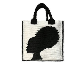 Silhouette Sis Tote Bag Crochet Pattern