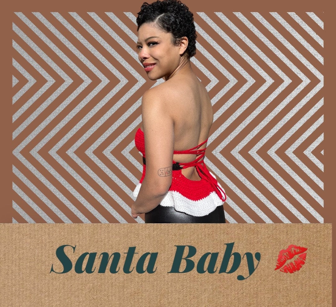 Santa Baby Corset Crochet Pattern