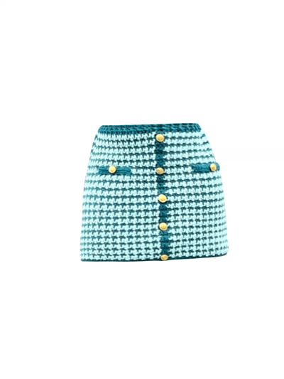 Whitley Skirt Houndstooth Crochet Pattern